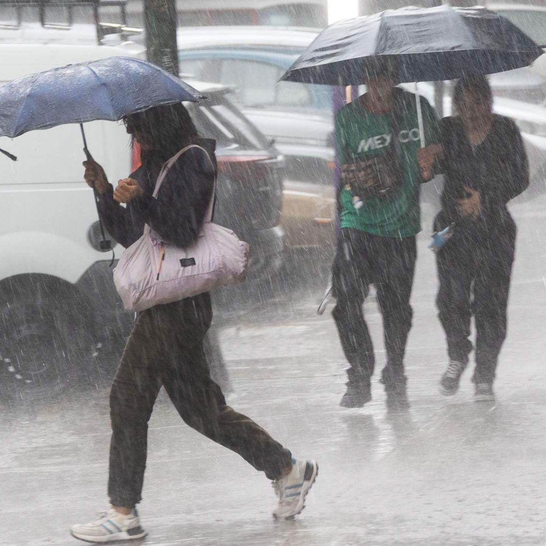 Intensa lluvia sorprende a habitantes de CDMX el 12 de julio 2026. Foto: Cuartoscuro | Archivo