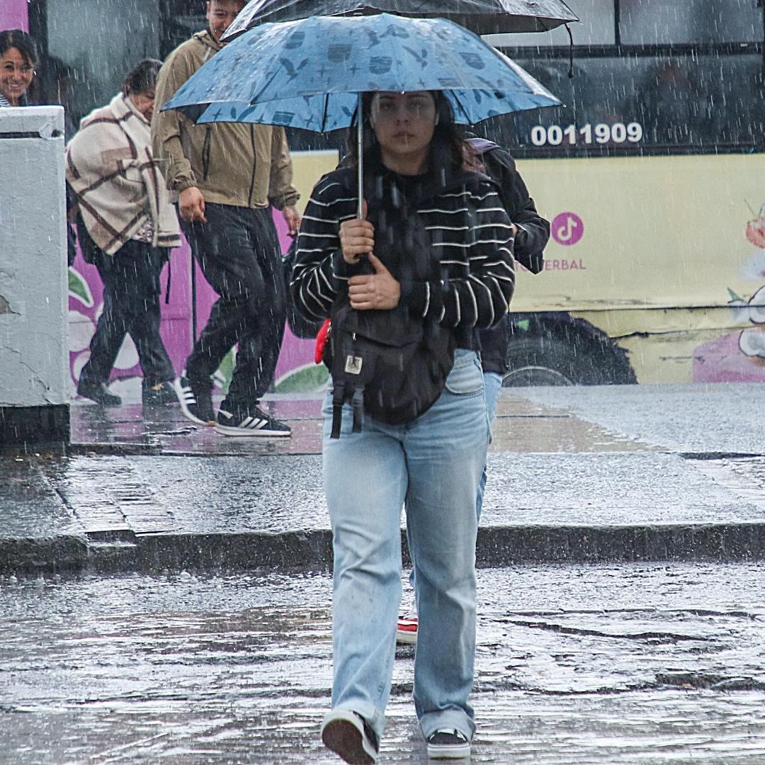 Lluvias fuertes en la CDMX el 13 de julio de 2026. Foto: Cuartoscuro | Archivo