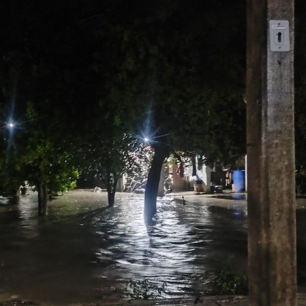 Lluvias Provocan Anegaciones y Brote de Aguas Negras en Papantla, Veracruz