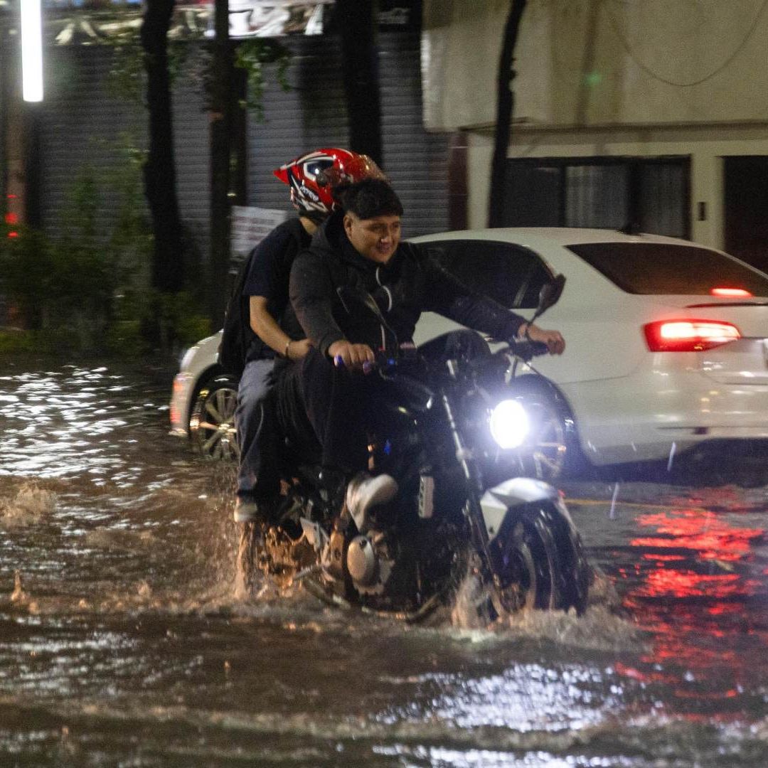 Afectaciones por fuerte tormenta con granizo en CDMX el 1 de agosto de 2026. Foto: Cuartoscuro | Archivo