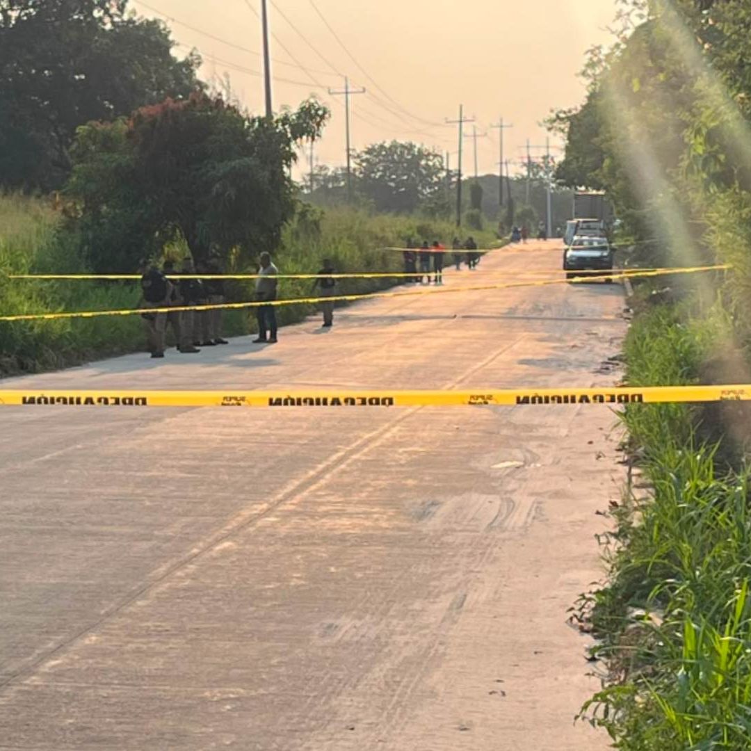 Hallazgo de cuerpo sin vida genera movilziación policiaca en Jáltipan, Veracruz