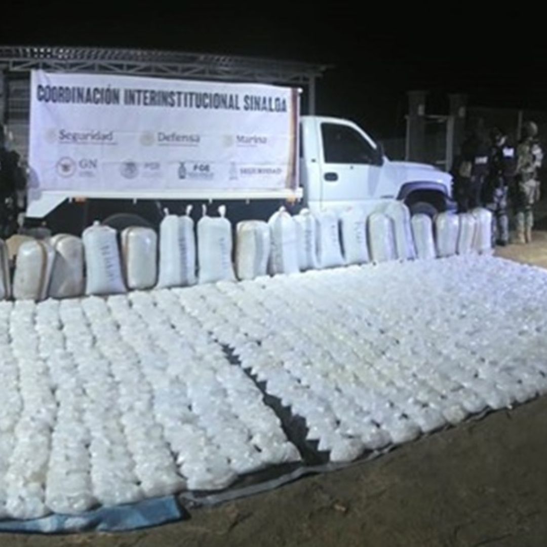 Fuerzas Armadas lograron el decomiso de la droga a una organización criminal