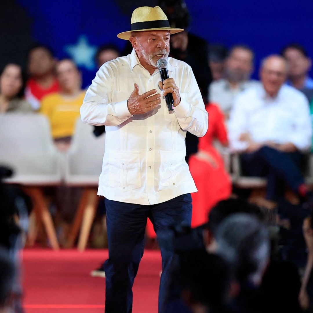 Lula Da Silva dice que no quiere rendirse a la vejez. Foto: AFP