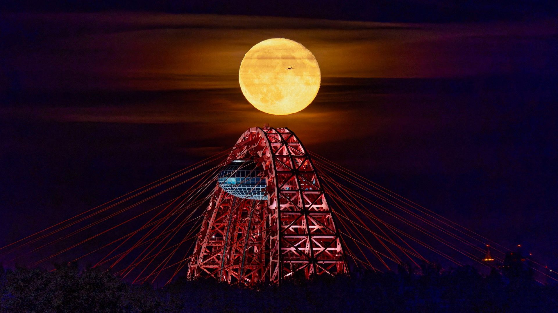 Luna llena en Rusia