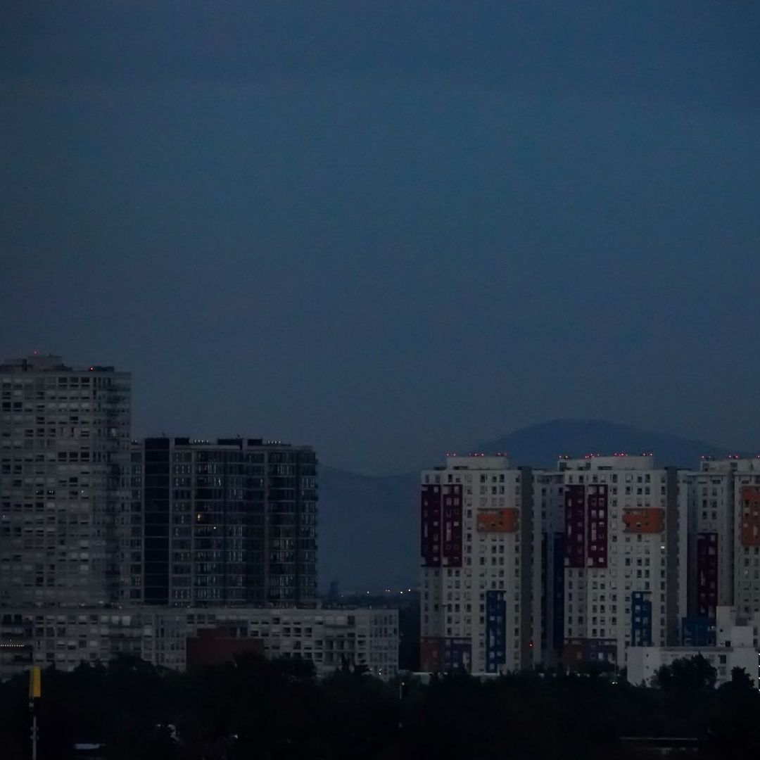 Luna llena vista desde CDMX