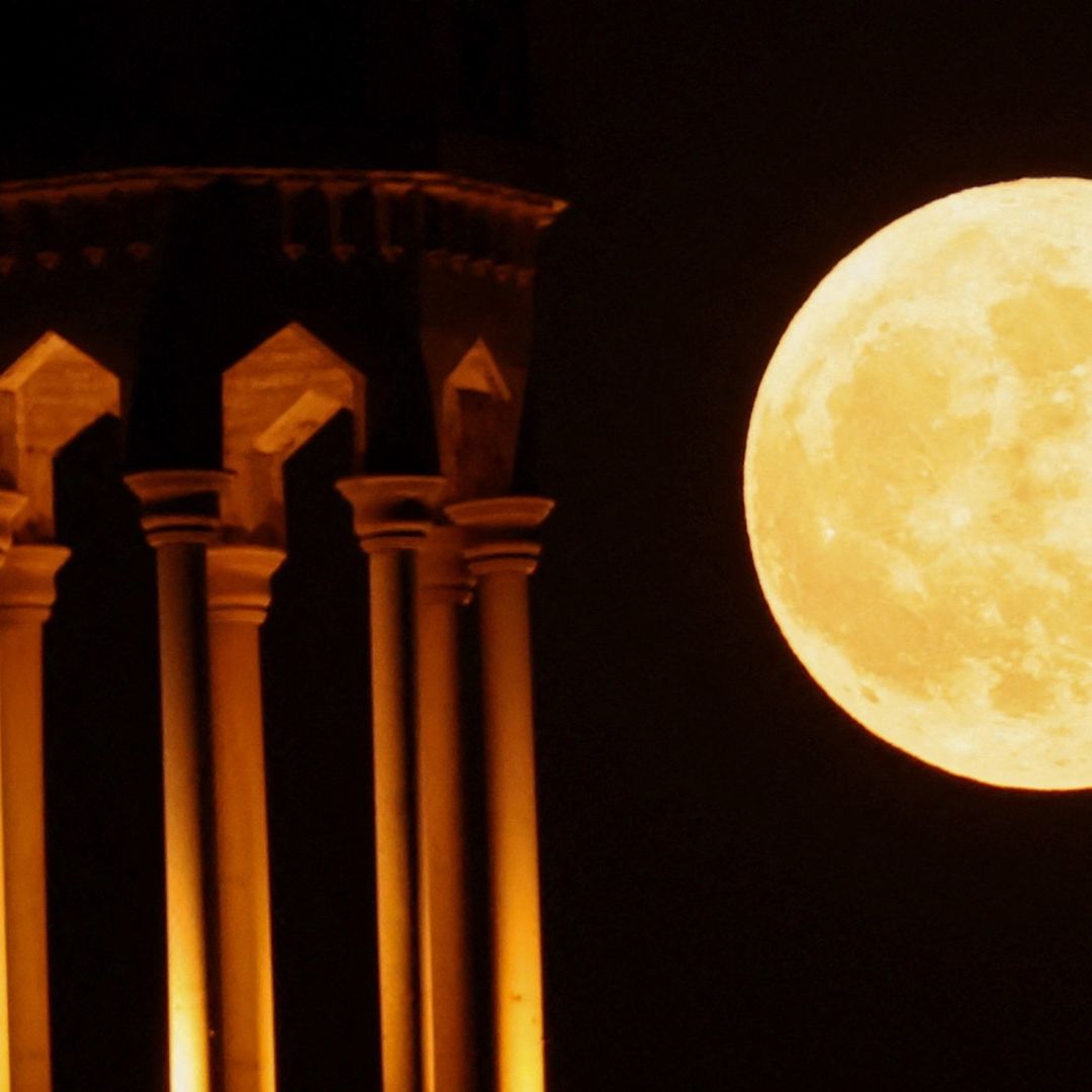 Luna llena en El Cairo