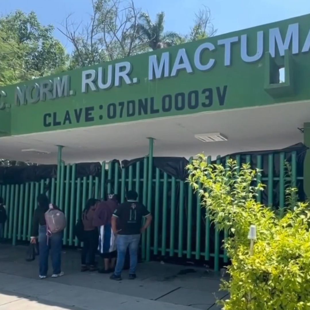 Instalaciones de la Escuela Normal Rural de Mactumatzá.