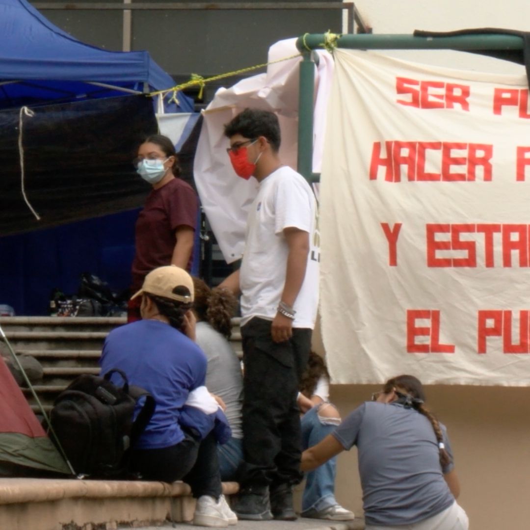Maestros Manifestantes en Chihuahua