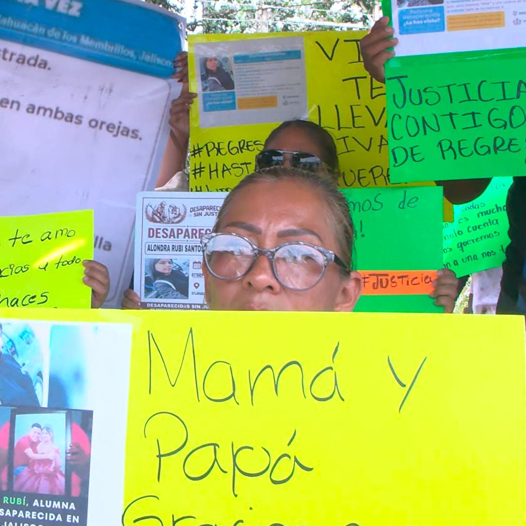 Familiares se manifiestan