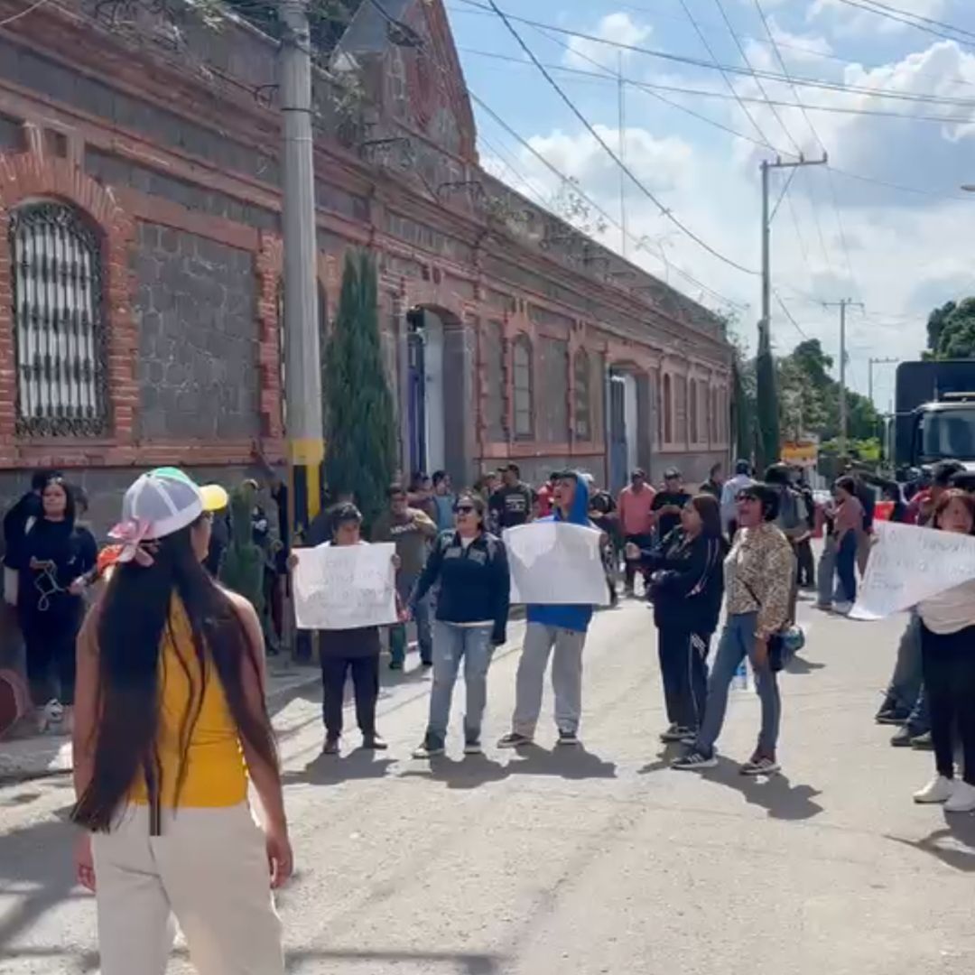 Manifestación Policía Estatal Detención de Tres Personas en Operativo Transporte Público Puebla