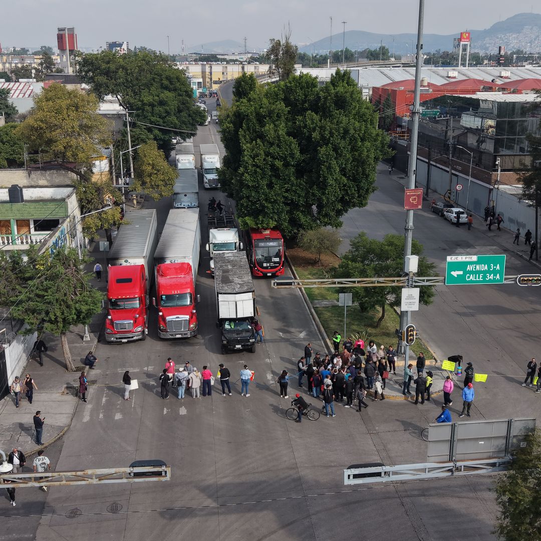 Manifestantes en Vallejo