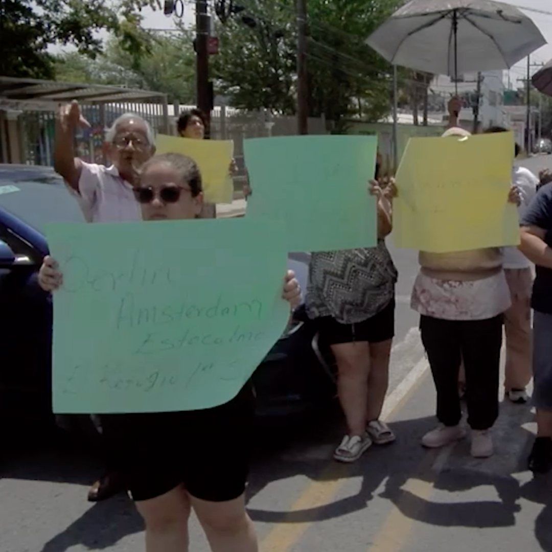 Vecinos sin luz se manifiestan en San Nicolás