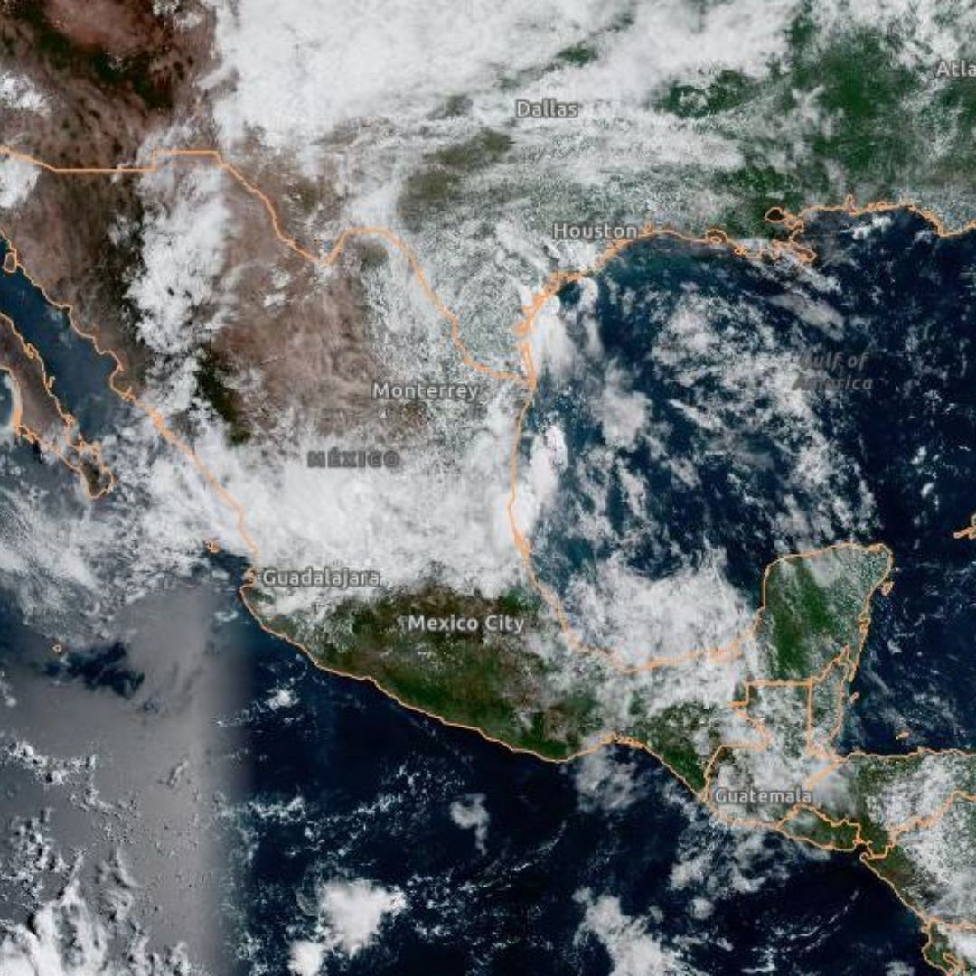 Mapa tormenta Arthur