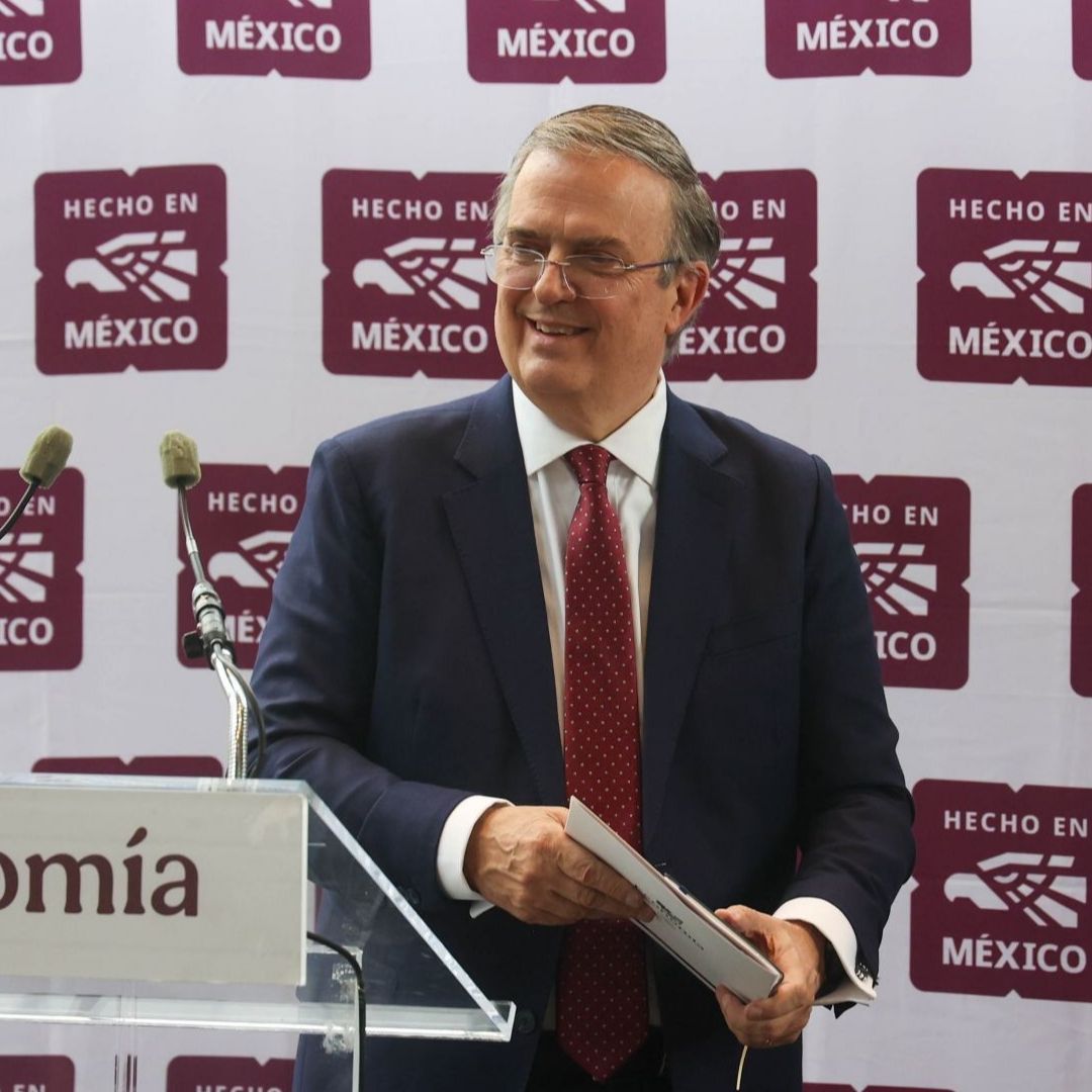 El secretario de Economía, Marcelo Ebrard
