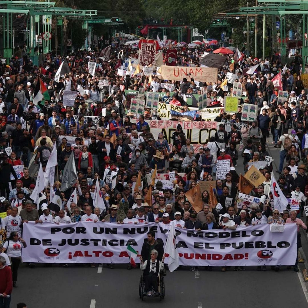 Marcha del 2 de octubre en la CDMX