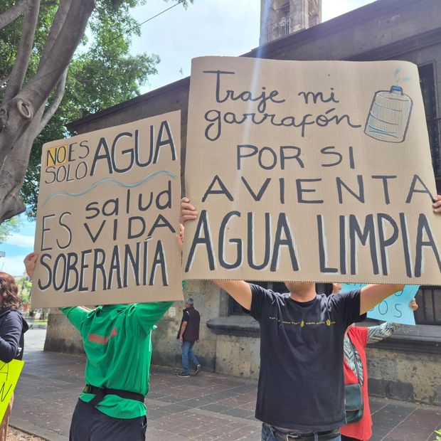Segunda marcha dle agua en CDMX