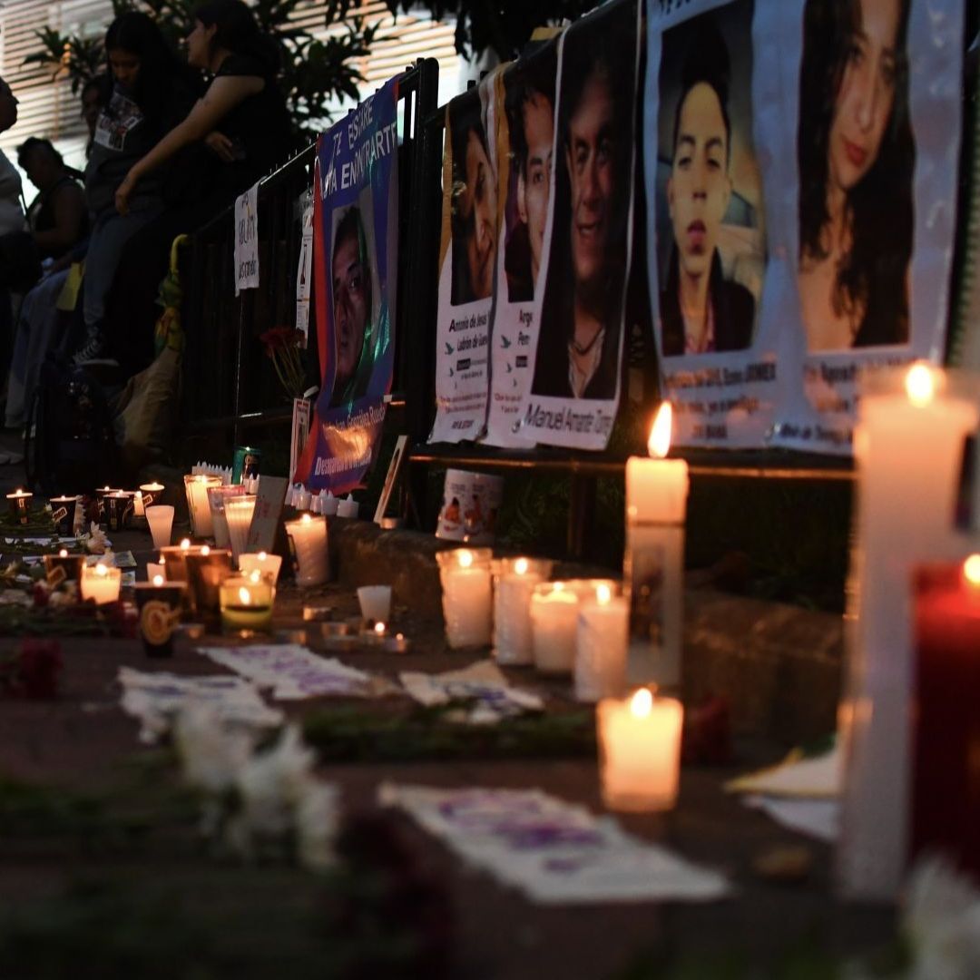 La Marcha de Antorchas en CDMX es encabezada por madres buscadoras