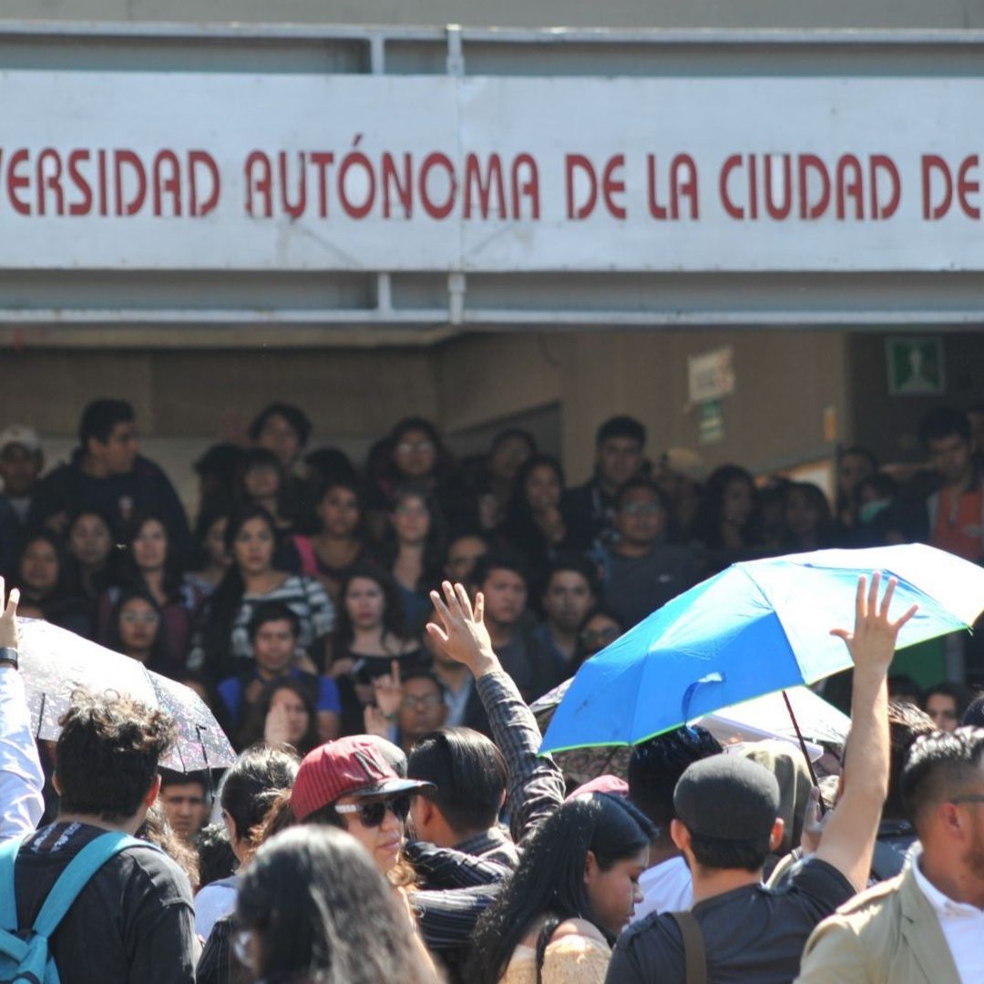 Marcha Estudiantes de la UACM
