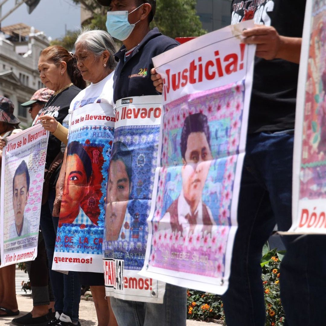 Bloqueo por caso Ayotzinapa en CDMX