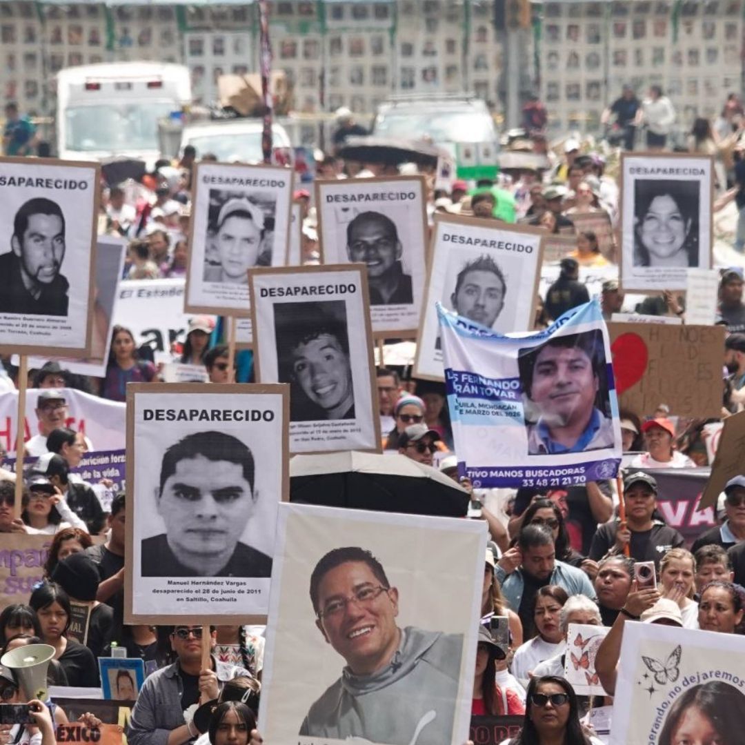 Marcha en la Ciudad de México.