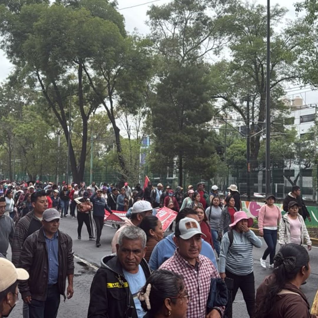Marcha de la CNTE en CDMX hoy 9 de junio 2026
