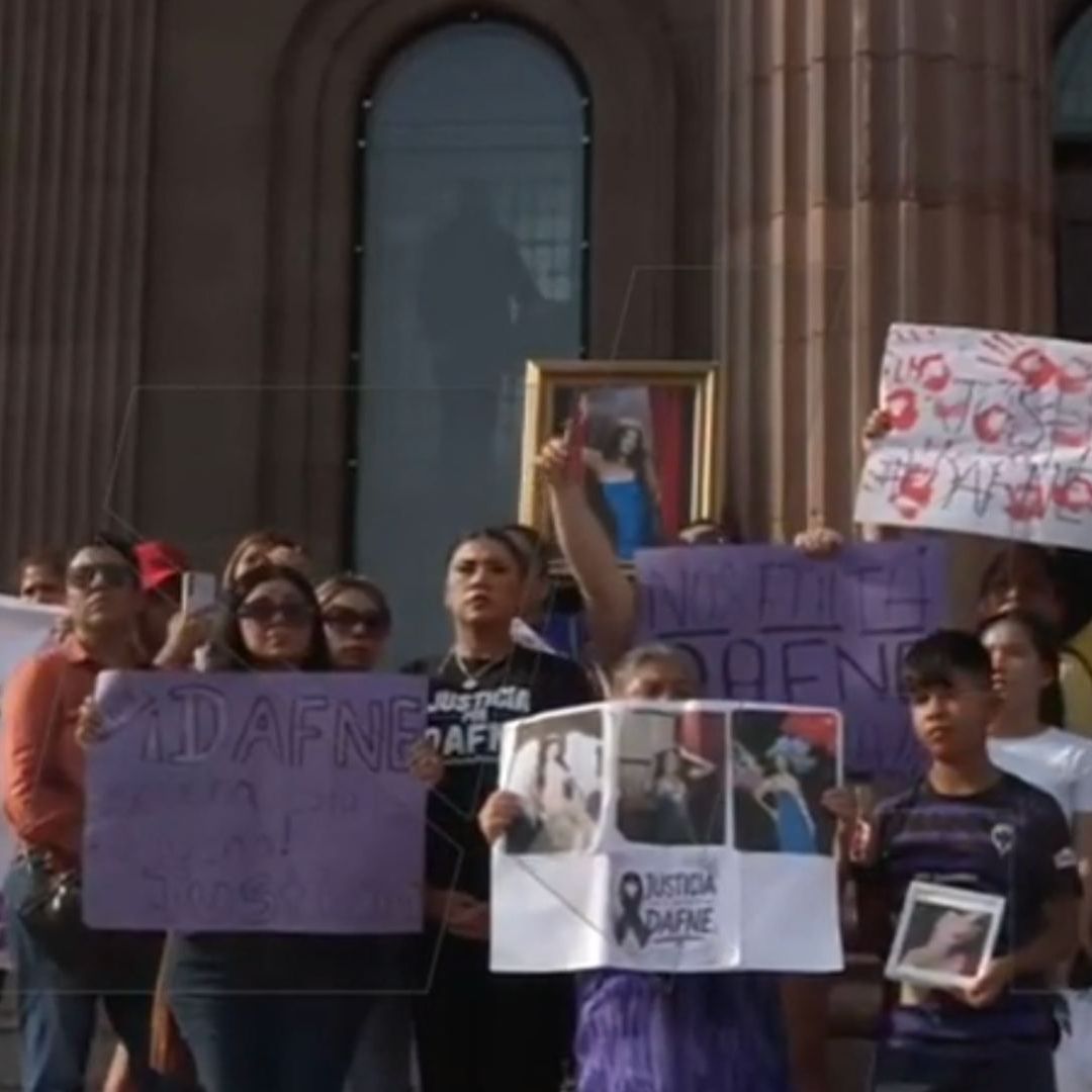 Exigen justicia por Dafne en Monterrey