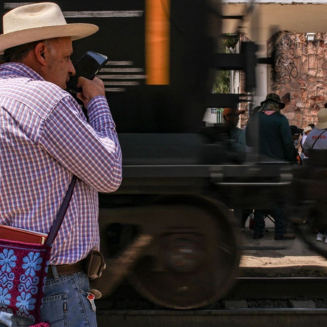 marcha de ferrocarrileros