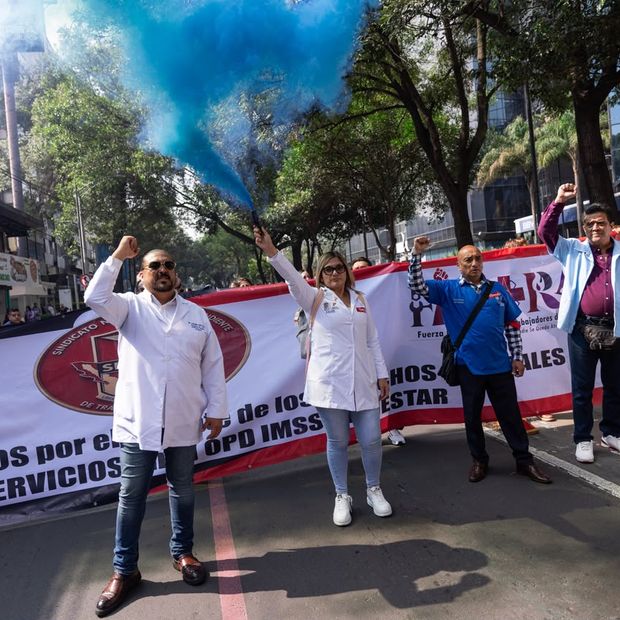 Marcha IMSS