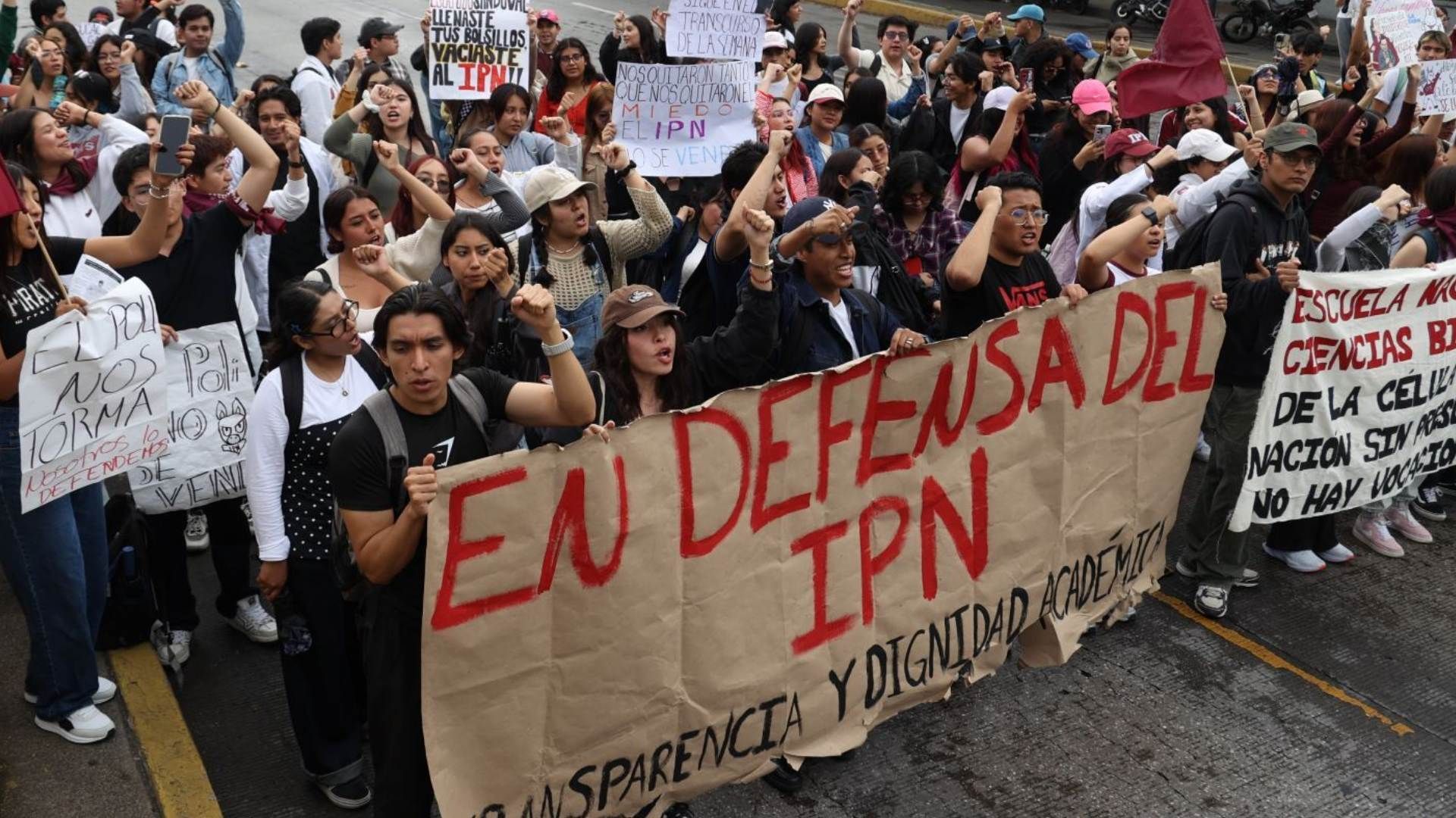 Este miércoles, habrá movilizaciones de estudiantes del IPN.