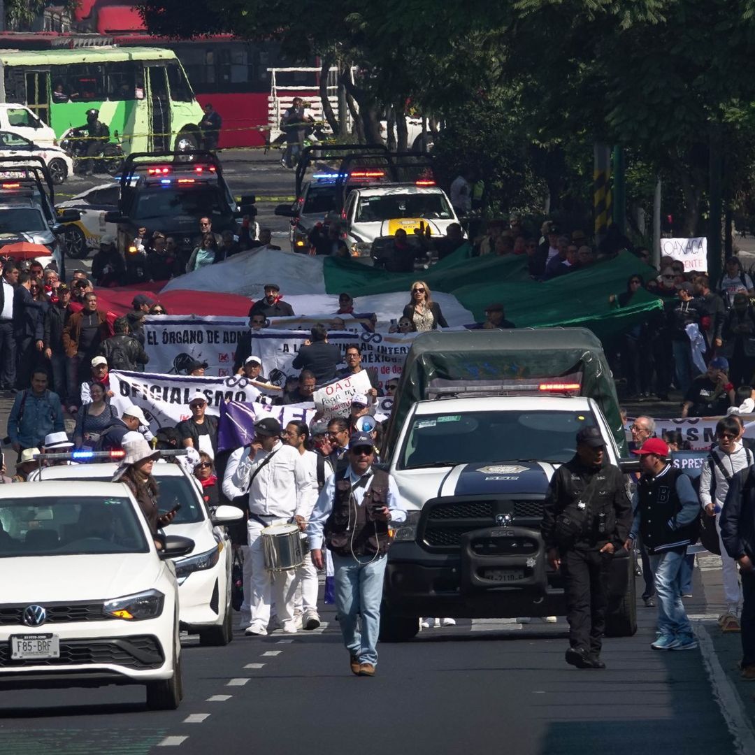 Marcha del Poder Judicial en CDMX