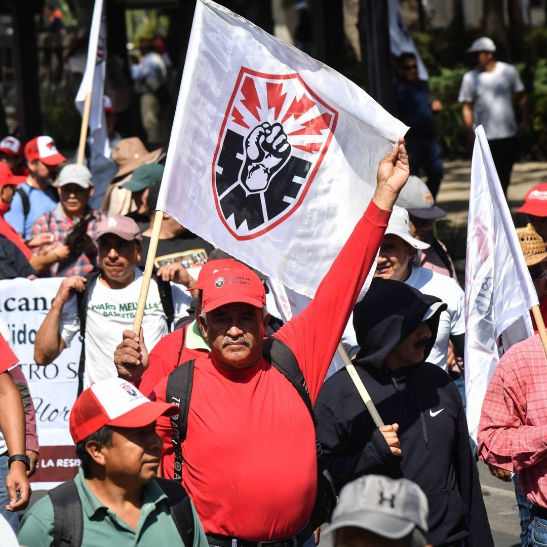 Marcha del SME en CDMX