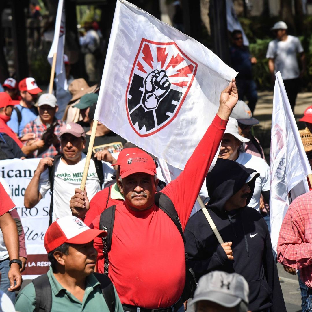Marcha del SME en CDMX