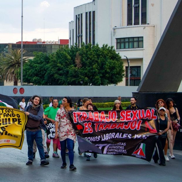 Marcha de trabajadoras sexuales