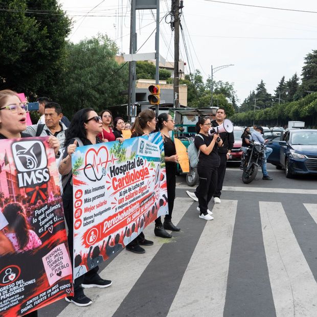 Habrá una nueva marcha de trabajadores del IMSS.