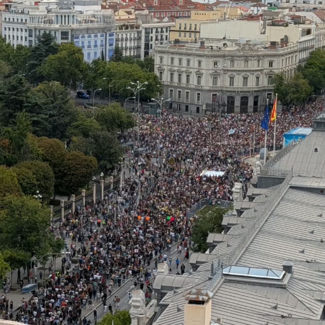 Protestas por crisis de la vivienda en España