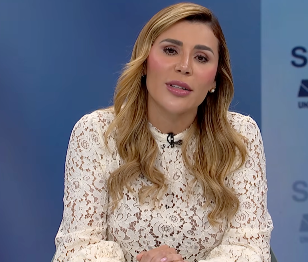 Marina del Pilar, durante entrevista con Ilia Calderón.