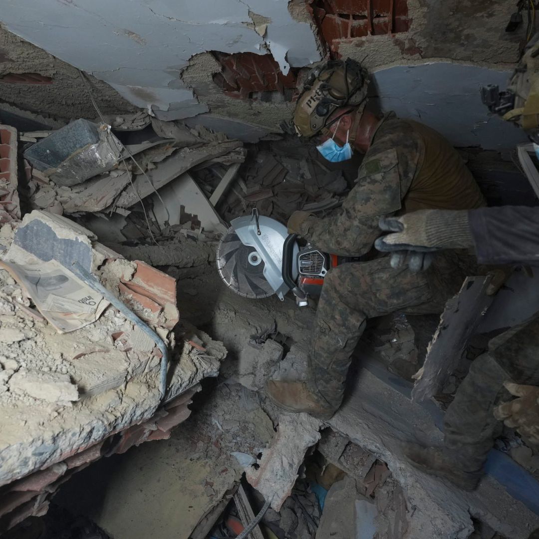 La Guaira, donde vivía Marlon, es una de las zonas más afectadas por los terremotos del pasado miércoles. Foto: AP