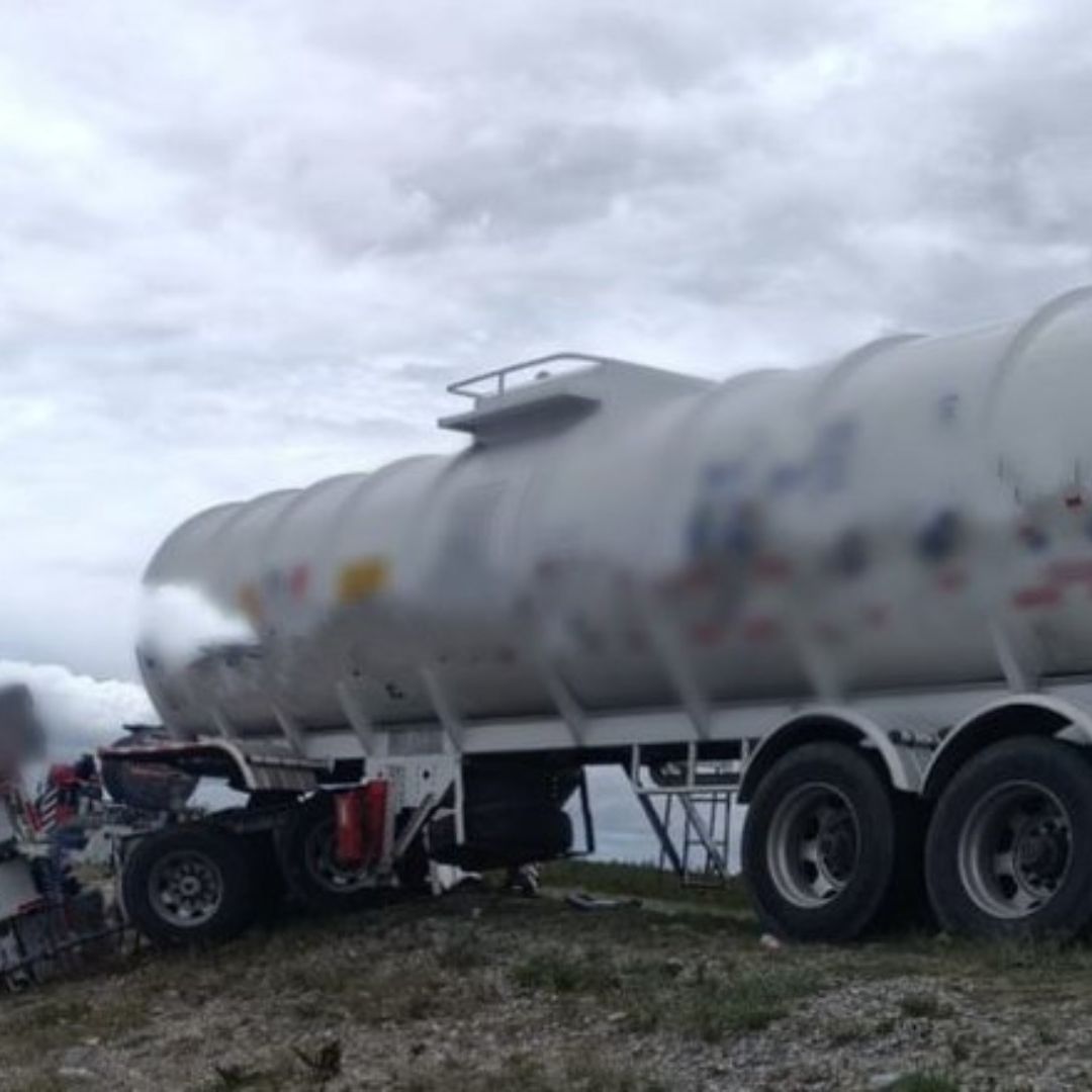 Accidente en carretera a Matehuala.