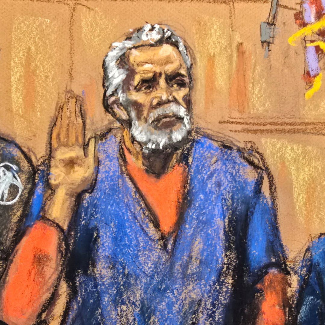 Ismael Zambada en un tribunal federal en la ciudad de Nueva York, Estados Unidos, el 25 de agosto de 2025. Foto: Reuters | Archivo