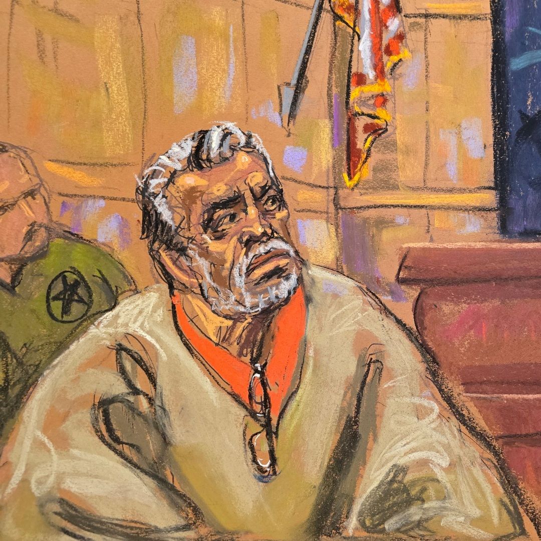 Audiencia de Ismael ‘El Mayo’ Zambada, en la Corte Federal de Brooklyn, en Nueva York.