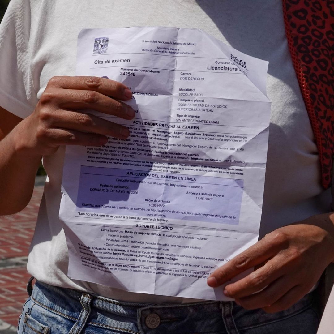 Así Puedes Checar si te toca el Examen de Control de la UNAM