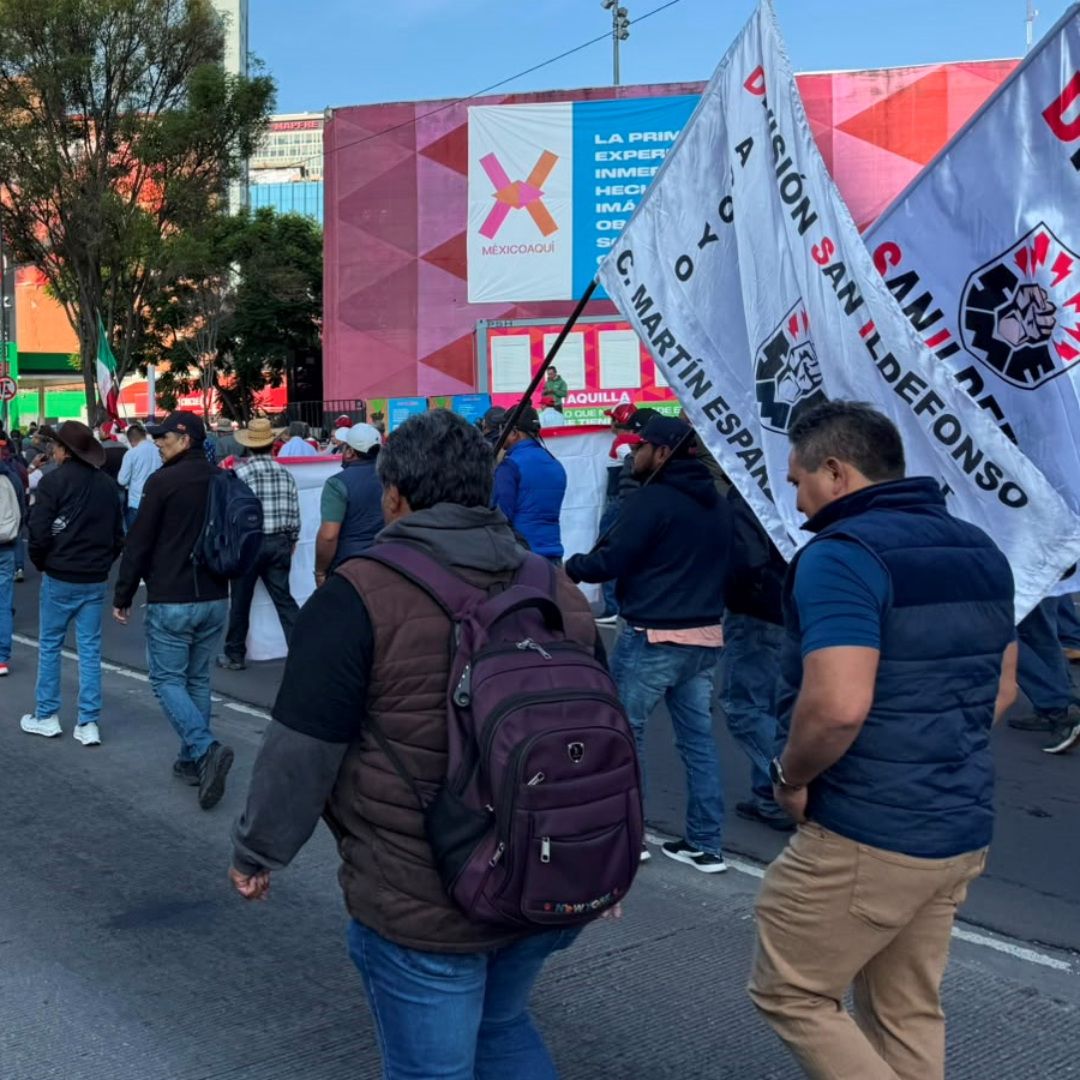 Mega marcha del SME hoy, 11 de agosto 2026, en CDMX