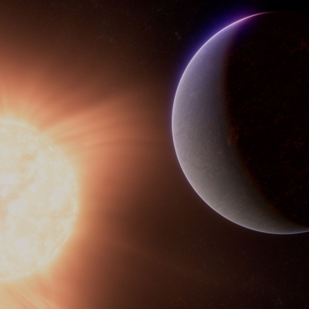 Ilustración de exoplaneta