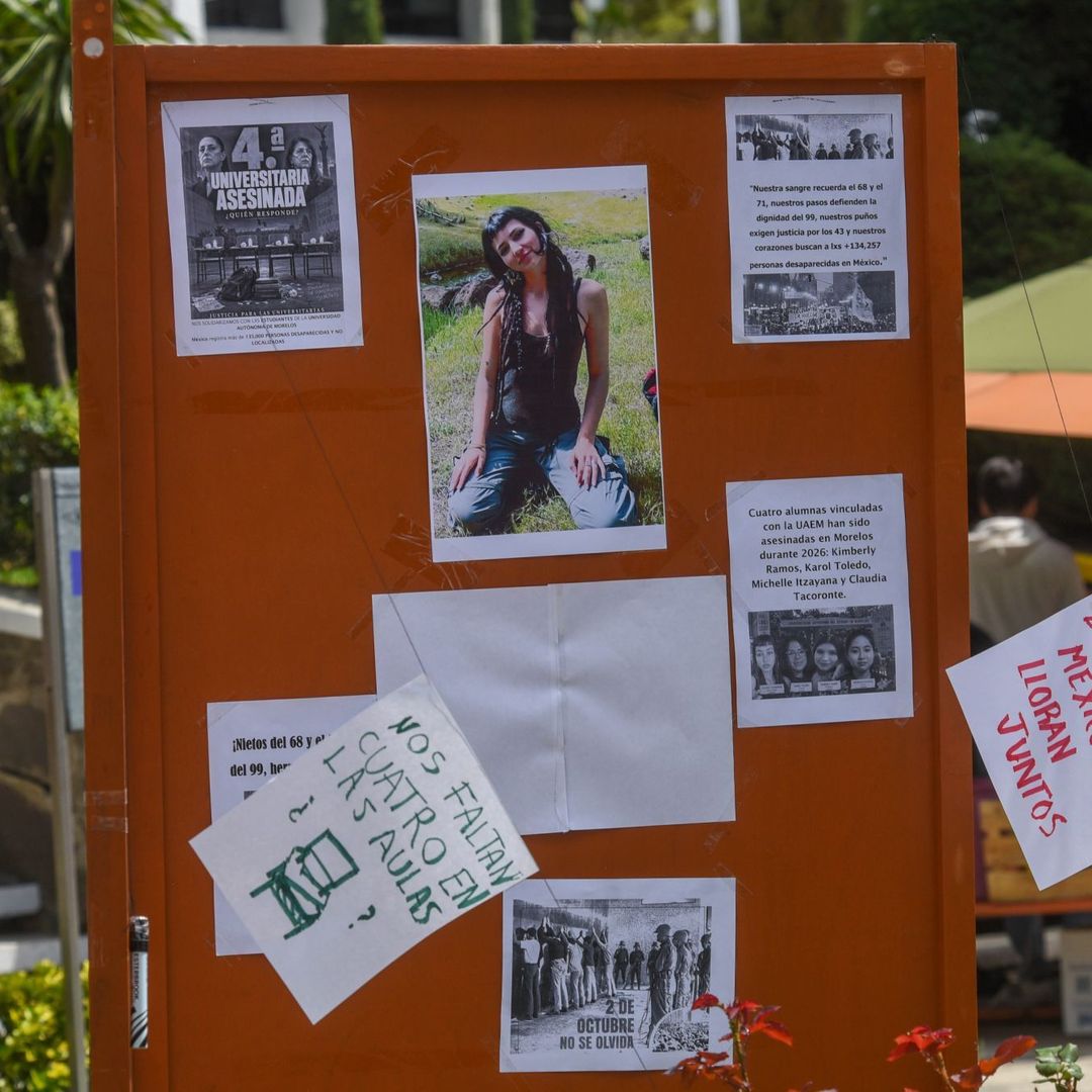Memorial por feminicidio de Claudia Tacoronte en Morelos