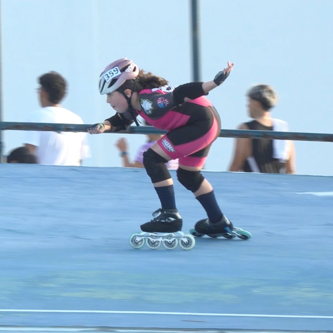 Sofía, La Veracruzana de Ocho Años Que Es Multicampeona en Patinaje de Velocidad