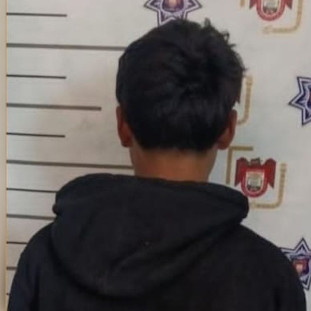 Menor detenido