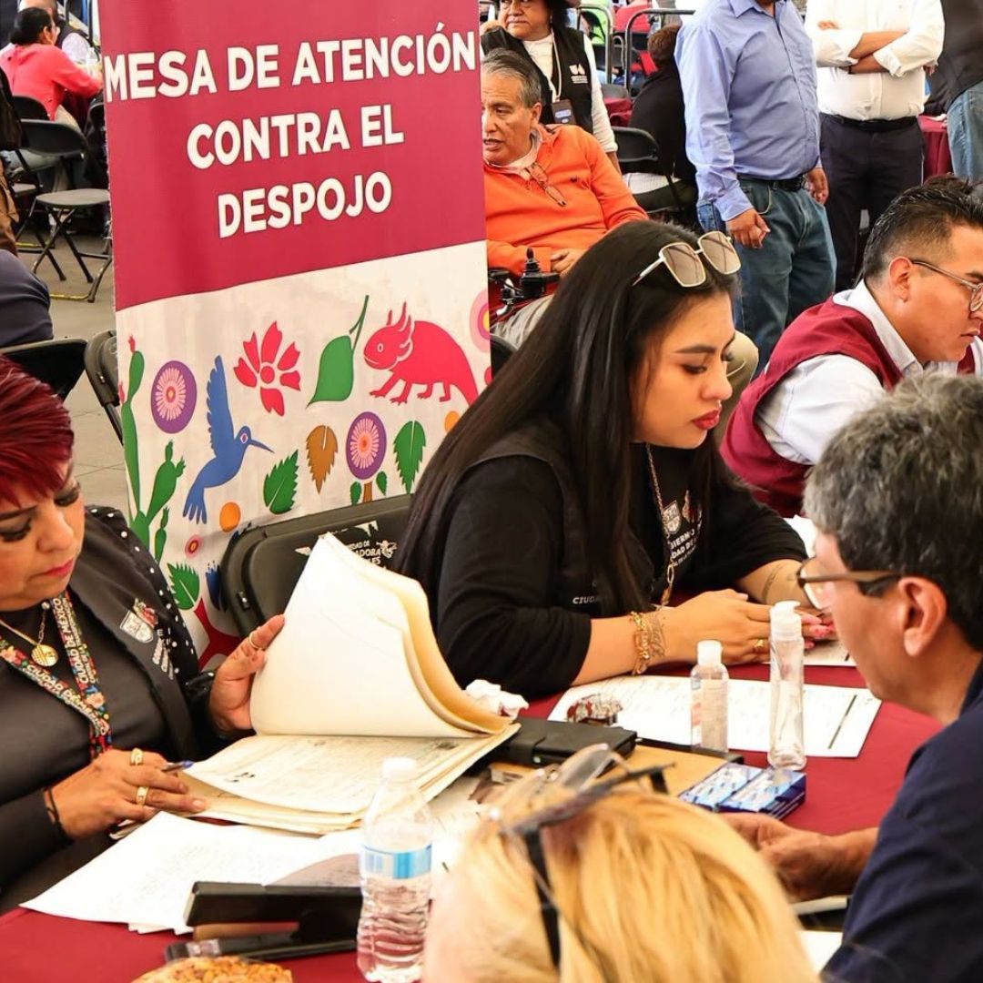 Mesa de atención contra el despojo.