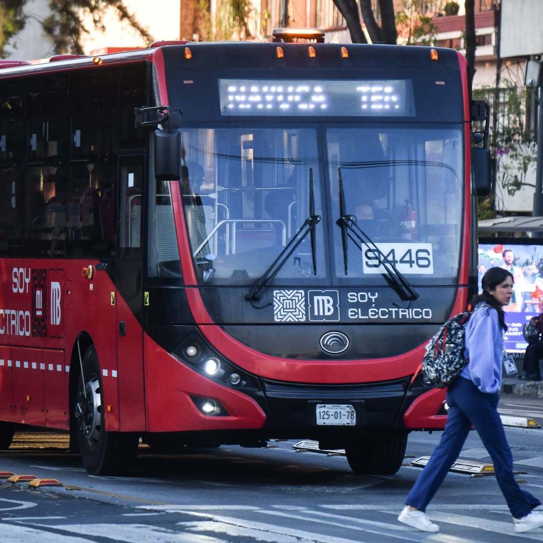 Unidad de la L3 del Metrobús Ciudad de México en enero 2026. Foto: Cuartoscuro | Archivo