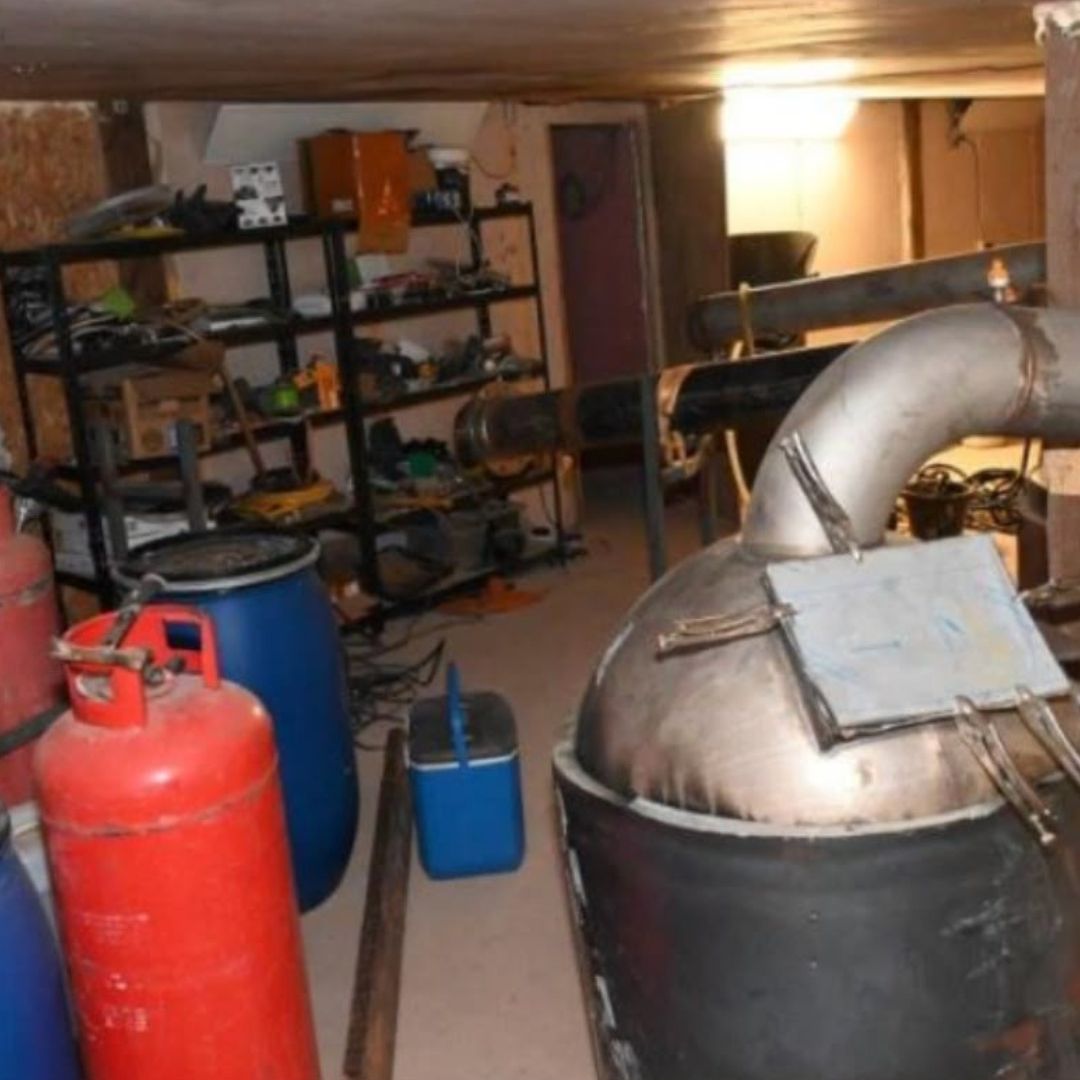 Laboratorio situado en una zona rural aislada en Warwickshir