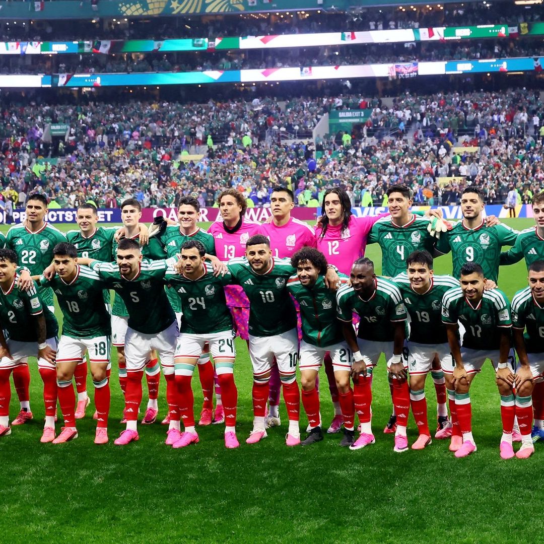 Partido de México vs Inglaterra, en el estadio sede Ciudad de México del Mundial 2026.